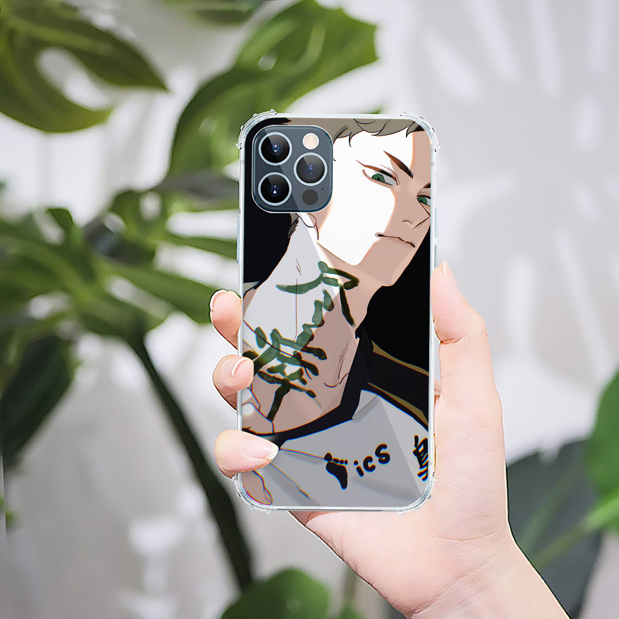 （画像用） ハイキュー!! Haikyu!! 【iPhone 12シリーズ対応】透明スマホケース（クリアソフトケース）